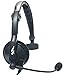 Vertex Standard - VH-215S - One Ear Over The Head Headset, Black, Noise Canceling No