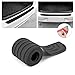 Car Rear Bumper Protector Guard - Anti-Scratch Rubber Cover Strip for Most Cars and SUVs