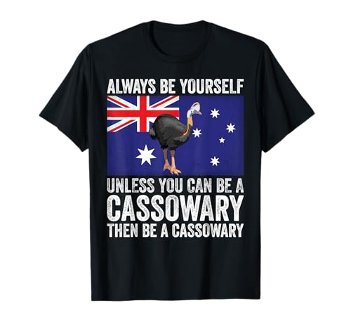Retro Cassowary Bird Vintage Cassowaries Lover T-Shirt