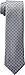 Tommy Hilfiger Men's Core Neat II Tie, Silver, One Size
