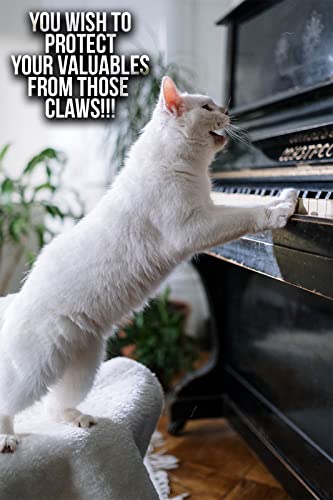 Cat & Kitten No Scratch Spray Deterrent Training Spray - Anti Scratch Furniture Protector - Nail Nanny 8Oz #TOP3