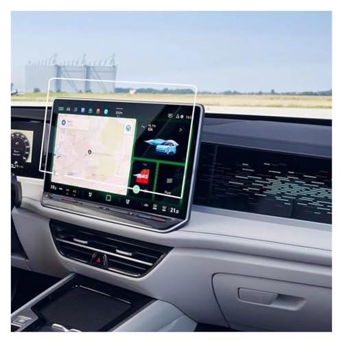 Protection écran Passat 2024 verre trempé haut de gamme pour GPS de voiture 15"