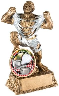 Cooking Monster Trophy with 3 Lines of Custom Text