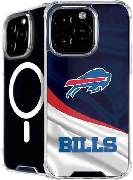 Skinit Phone Case Compatible with MagSafe iPhone 16 Pro - Officially Licensed NFL Buffalo Bills Design