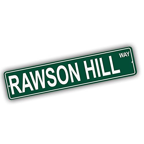 Brotherhood Aluminum Street Sign for Rawson Hill - Massachusetts Wall Decor