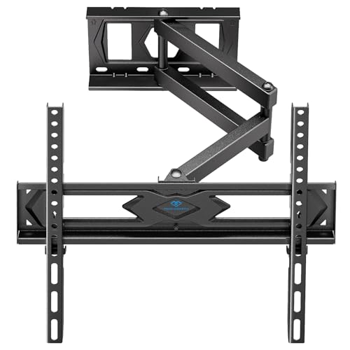 PERLESMITH TV Wall Bracket for 26-60 inch TVs, Swivel Tilt TV Bracket with Tool-free Tilt Adjustment and Spirit Level, Wall Mount Supports up to 40kg, Max VESA 400x400mm PSMFK10 - Image 7