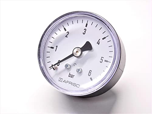 AFRISO Manometer R 1/4\ axial Messbereich: 0 - 6 bar