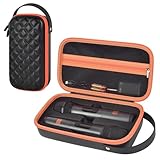 Funda de micrófono inalámbrico para sistema de dos micrófonos inalámbricos JBL, baterías AA y otros accesorios (solo caja