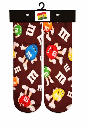 Kids Teens Adult Socks Mid Crew 3D Print Fits Men Women Boys Girls Youth Children Funny Novelty Over 70 Designs (US, Age, 10 Years, 18 Years, M and M)