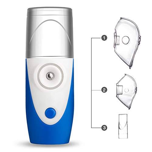 XYWN Portable Inhaler Atomizer, USB Rechargeable Pocket Mesh Inhaler Vaporizer Atomizer for Kids