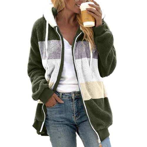 QWENTMTNTY 2023 Fashion Fall Winter Coats for Women Woman Fleece Jacket Bed Jackets for Women Lightweight Work Clothes for Men Denim Jacket with Hood