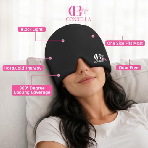 Image of Migraine Relief Cap, Soothing Headache Ice Face Mask Products