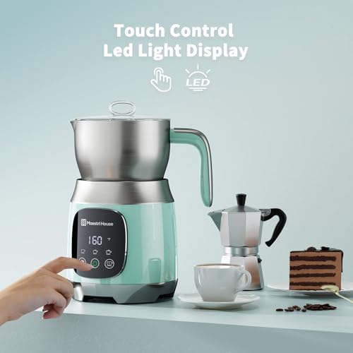 Maestri House 21OZ Milk Frother & Steamer with Variable Temperature Control and Froth Thickness Options for Lattes and Hot Chocolate - Image 4