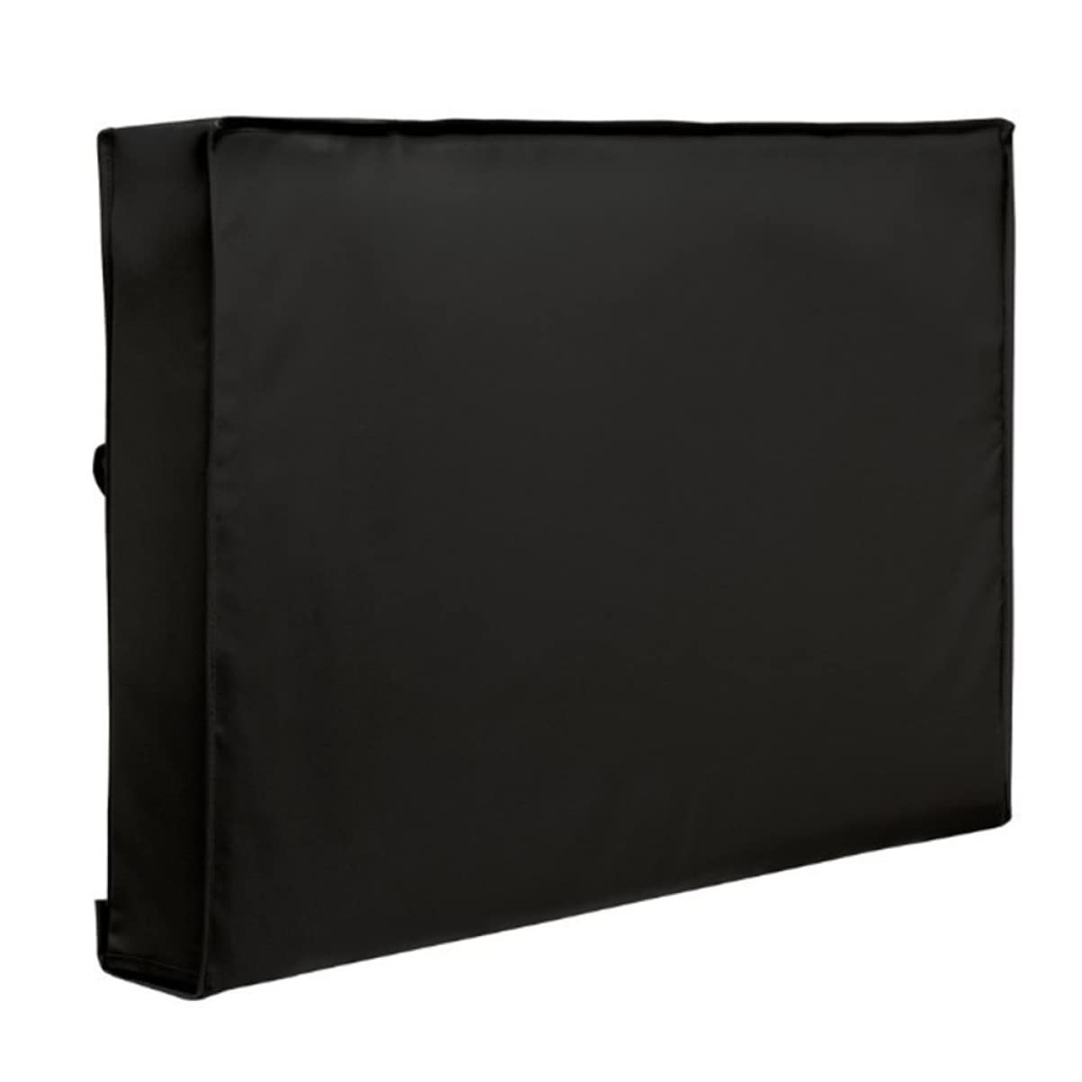 Housse de télévision extérieure étanche Cabilock en tissu Oxford noir avec microfibre