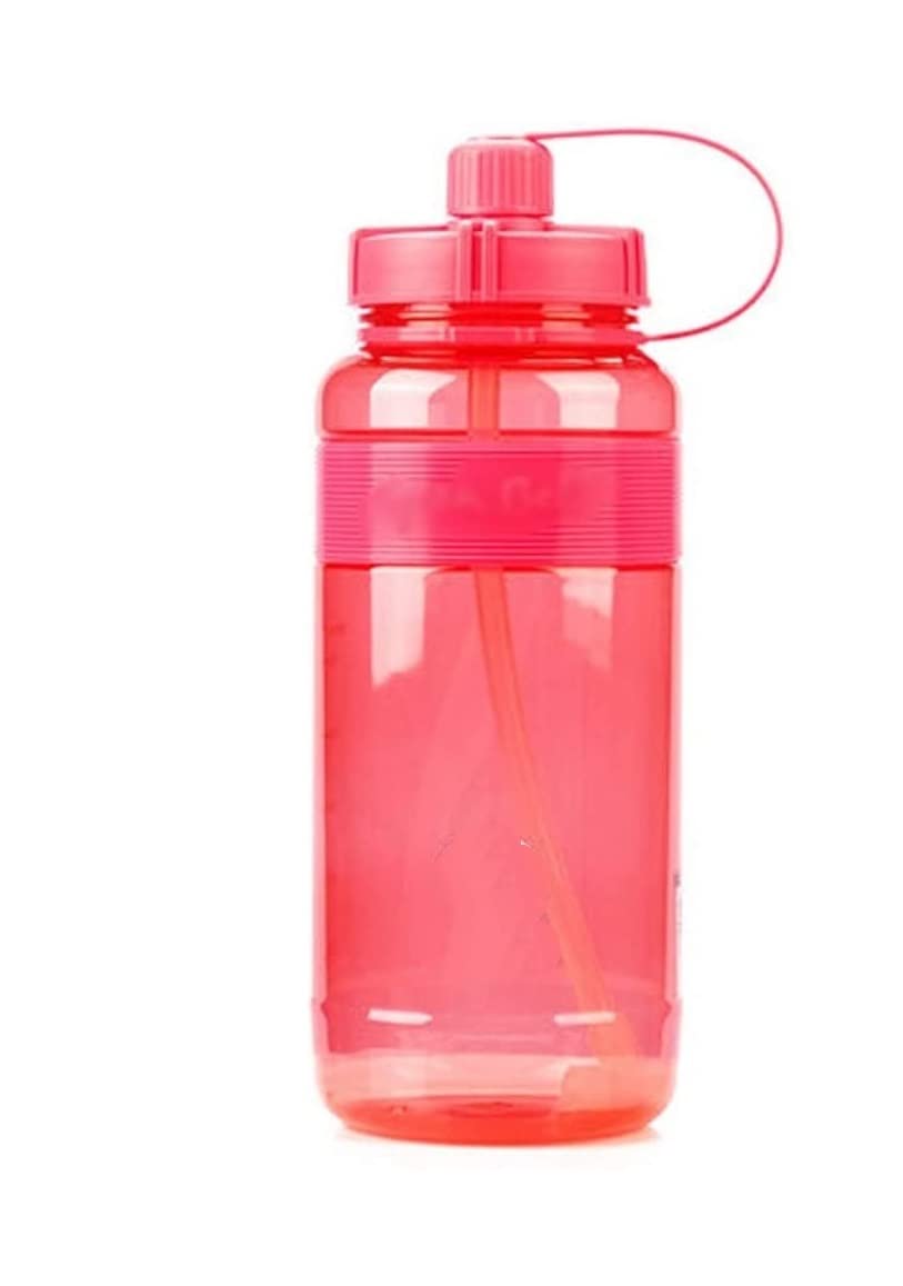 Bottiglia Acqua Sportiva Bottiglia di acqua motivazionale portatile, con bottiglia da bere paglia, tempo segnato acqua brocca Ideale for la corsa in bicicletta escursionistica palestra Sport Borracce