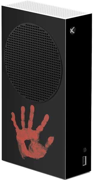 Skinit Decal Gaming Skin Compatible with Xbox Series S Console - Biohazard Red Design