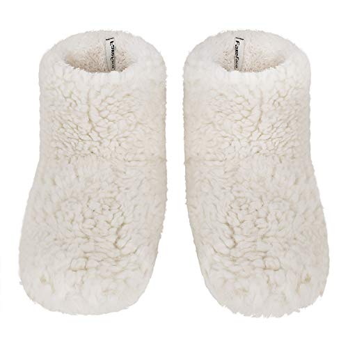 JIAHG Unisex Insulated Down Slippers Snow Ankle Boots Winter Thick Warm Plush Lining House Shoes Cozy Indoor Non-Slip2