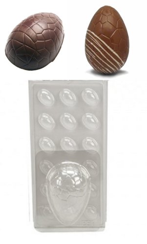 Medium & Mini uovo di Pasqua Crackled Chocolate