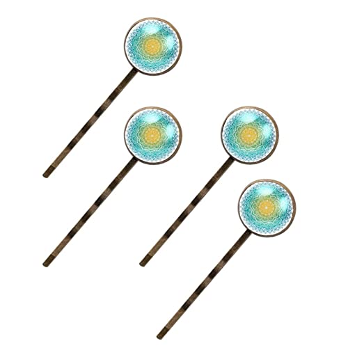 Épingles à cheveux mandala pour parfaire votre coiffure de mariage bohème