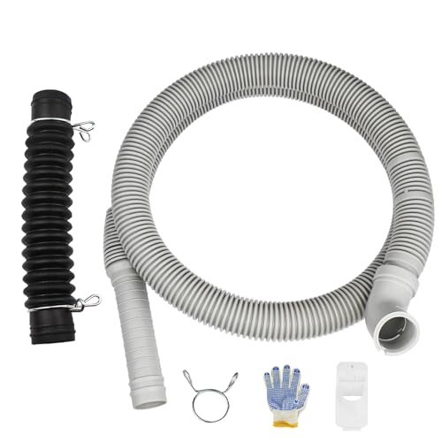 Image of AEM73732901 AEM73213001 Washer Drain Hose for LG Kenmore Top Load Washers | MEJ62685201 AEM74053001 AEM73653001 5215EA1001A AEM74073301 OEM replacement With AEM73213001 2-Year Warranty