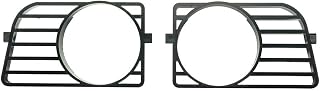 2X Black Single Gauge Air Vent Pods Compatible with Subaru Impreza WRX STI 2002-2004 - ABS Plastic - Mounts (2) 2-1/16" (52mm) Gauges to The Left & Right Front Center Air Vent AC Assembly