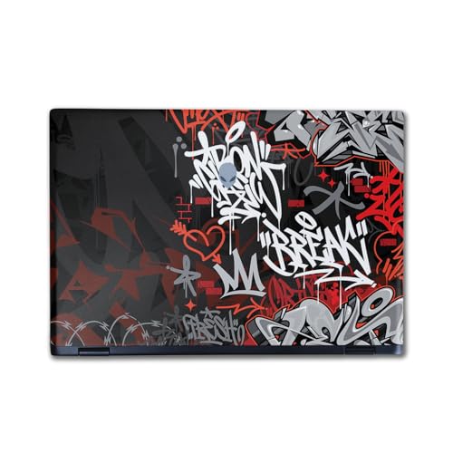 Image of Laptop Skin Compatible with Alienware M16 R2 (2024) - Red Tag - Premium 3M Vinyl Protective Wrap Decal Cover - Easy to Apply | Crafted in The USA by MightySkins