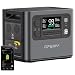 AFERIY Tragbarer Stromgenerator 2400W, LiFePO4-Akku 2048Wh, App-Steuerung, Schnellladung in 1,5 h, 220-240V mit EU-Stecker, USV-Funktion, Solargenerator für Camping/Zuhause/Büro, 7 Jahre Garantie