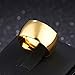 Fashion Month Mens 12mm Classic Gold Tungsten Carbide Ring Wedding Engagement Domed High Polished Wide Smooth Band Size 12.5