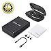 Bluetooth Headset Bluetooth Earpiece for Cellphones - DAROMAX Wireless Blue Tooth Head Set in-Ear Piece w/Mic Microphone for iPhone Samsung Cell Phone Hands-Free Noise Canceling for Driving Skype