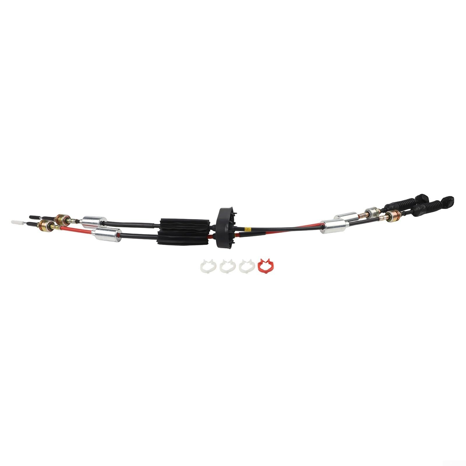 Cable de cambio de transmisión manual para Cruze 2010-2015, pieza de repuesto de palanca de cambios de metal ABS, OE 96829759 25186939, control interior automotriz negro