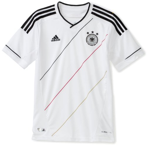 Germany Home Boys' Jersey (White, Small)