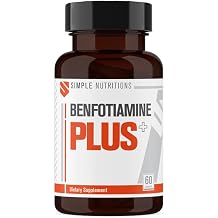 Simple Nutritions Benfotiamine Plus 60 Kaps&uuml;l I 25 mg Benfotiamin + 75 mg Tiamin HCl I B1 Vitamini İ&ccedil;eren Takviye Edici Gıda I 60 Servis