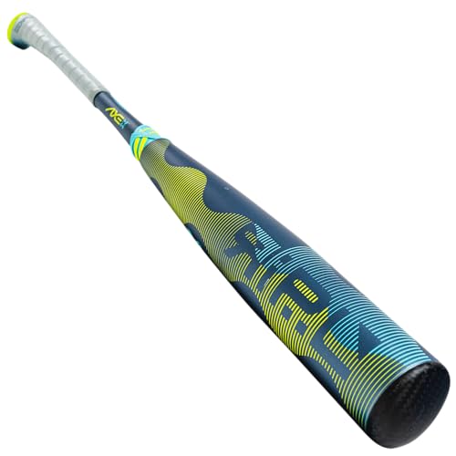 Axe | RIPL | USA Baseball Bat | Drop -10/-8/-5 | 3-Piece Hybrid | 2 5/8" Barrel | Blue/Yellow (Axe Handle, 30" (-10))
