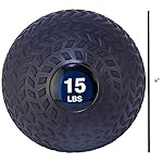 Workout Exercise Fitness Weighted Medicine Ball, Wall Ball and Slam Ball, Multiple Styles and Sizes - Image 3