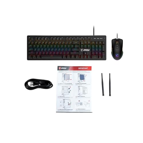 Codex R2 AI Gaming Desktop (Intel Ultra 7-265, GeForce RTX 5060 Ti 8GB GDDR7, 32GB DDR5, 4TB PCIe SSD, RGB KB & Mouse, Wi-Fi 6E, Bluetooth 5.3, Win 11 Home) con espansore porta USB DKZ - PC Desktop - Immagine 4