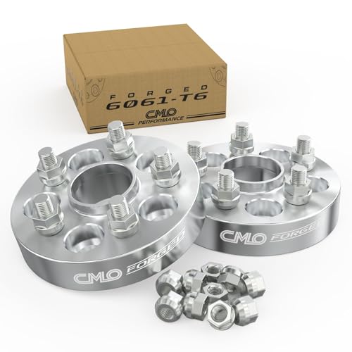 Customadeonly 5x127 to 5x115 Hubcentric Wheel Adapters (2PC 1.25") for Chevy C1500 K1500 GMC Yukon - 78.3mm Hub to 70.3mm Wheel Bore - M12x1.5 - Fix Offset, Improve Stance & Appearance
