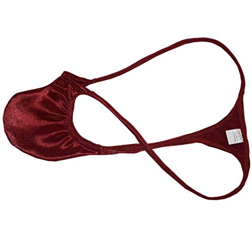 Men Athletic Shiny Micro T-Back Guys Thongs Bikini String Underwear Male Gym Pouch Shiny Tangas Mini Pants2