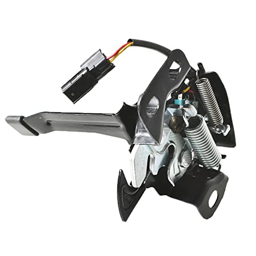 Image of LABLT Front Black Hood Latch Lock Actuator Release Unit Replacement for Honda Civic 2006 2007 2008 2009 2010 2011 74120SNAA21