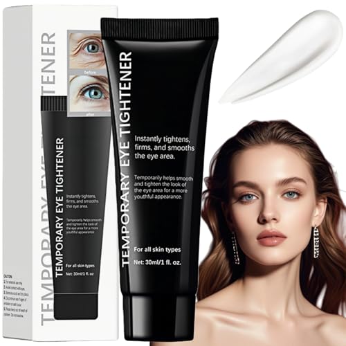 Instant Eye Tightening Cream,Anti-Aging Eye Cream for Dark Circles & Puffy Eyes,Firming Ey/e Cre-am for Wrinkles Fine Lines,Under E/ye Cr-eam Temporary Tightener,Instant Firmx Ey/e Tightener