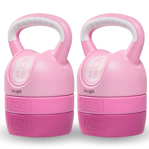 Yes4All Adjustable Kettlebell 5-12 LB