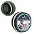 Anti Slip Traction Tape with Glow in Dark Green Stripe, 6 Inch x 33 Foot - Best Grip, Friction, Abrasive Adhesive for Stairs, Tread Step, Indoor, Outdoor, Black (6" x 33')