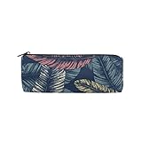 iso juegos ps2 1 link  Isoa - Estuche para lápices con diseño de hojas de palma tropicales, portátil, redondo, para guardar bolígrafos, adecuado para niños, estudiantes o oficiales, bolsa de maquillaje de viaje