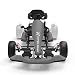 HYPER GOGO GoKart Kit - Hoverboard Attachment - Compatible with All Hover Boards ,Grey