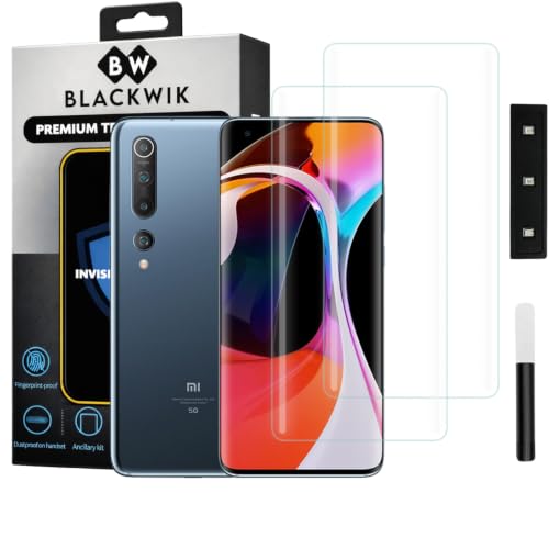 Image of Blackwik UV Curved Tempered Glass for Xiaomi 10 | 2-Pack