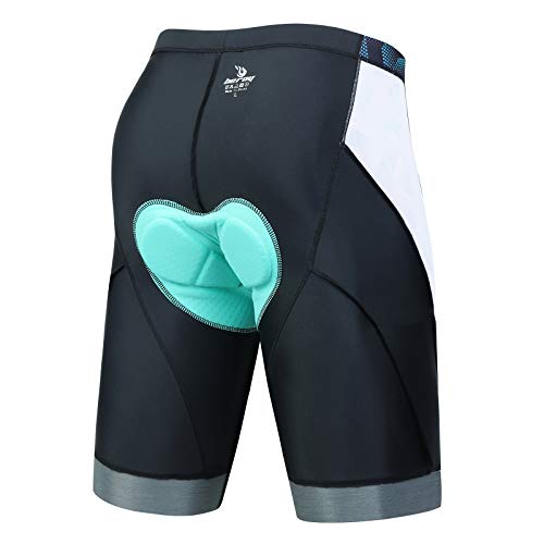 Image of beroy Men's Comfortable Bicycle Cycling Pants, 3D Padded Bike Shorts