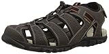 Zapatos Geox Uomo Sandal Strada B - Sandalias para hombre, MARRÃFÂ³N (DK COFFEE), 41