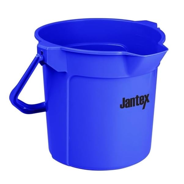 Jantex Seau gradué avec Bec verseur 10 l Bleu