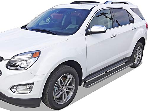 Estribos de acero inoxidable 5in para Chevy Equinox GMC Terrain miniatura 2
