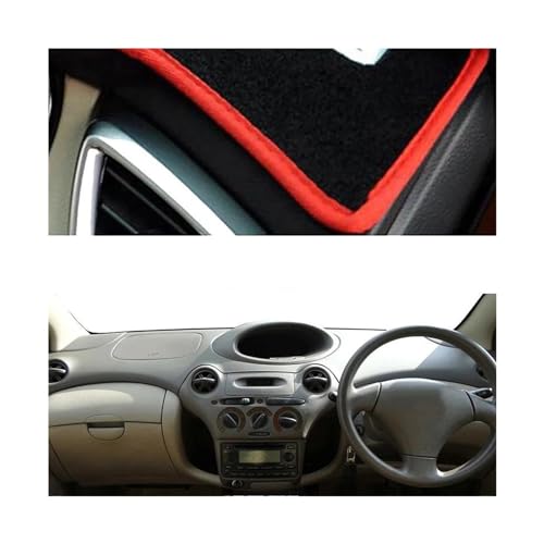 Cubierta de salpicadero Toyota Yaris Vitz Platz protector solar anti-UV coche LHD RHD