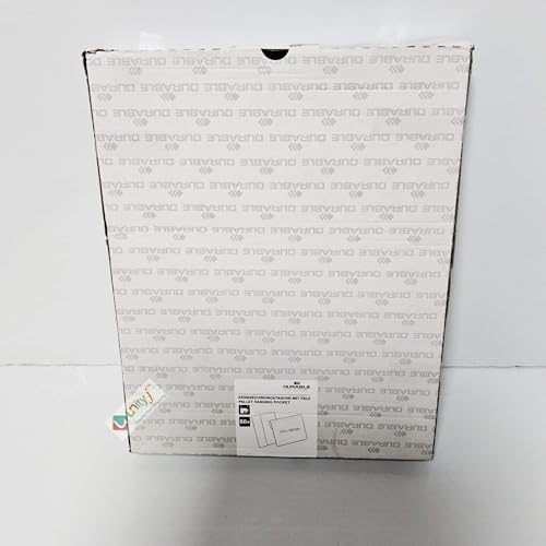 Durable Kennzeichnungstasche mit Falz, für Dokumente in A5 quer, Packung à 50 Stück, Gelb, 172204